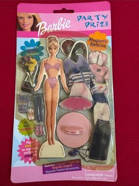 Barbie Magnetic Fashion Set Vintage 2001 Sealed In Package